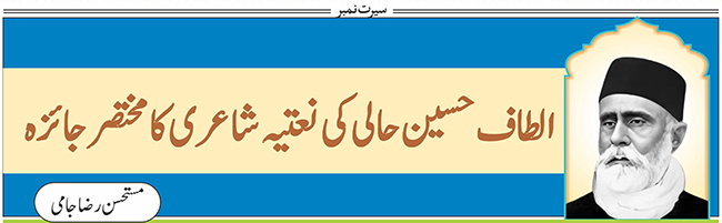 الطاف حسین حالی کی نعتیہ شاعری کا مختصرجائزہ